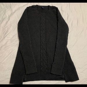 Black long sweater